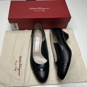 Salvatore Ferragamo Leather Pumps Size 8.5c